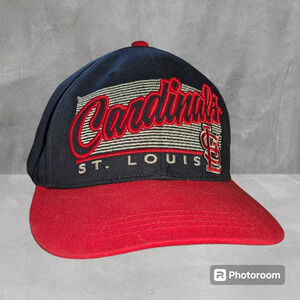St Louis Cardinals MLB Cap Hat Snapback Baseball Black Red White Fan Favorite